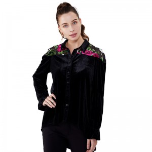 Памучна дамска блуза с дълъг ръкав Muslimah Дамска блуза с дълъг ръкав JCGJ190315081